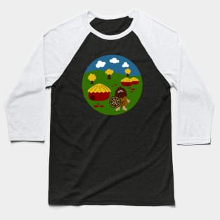 Ancient Village Baseball T-Shirt